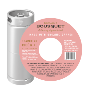 Sparkling Rose Keg